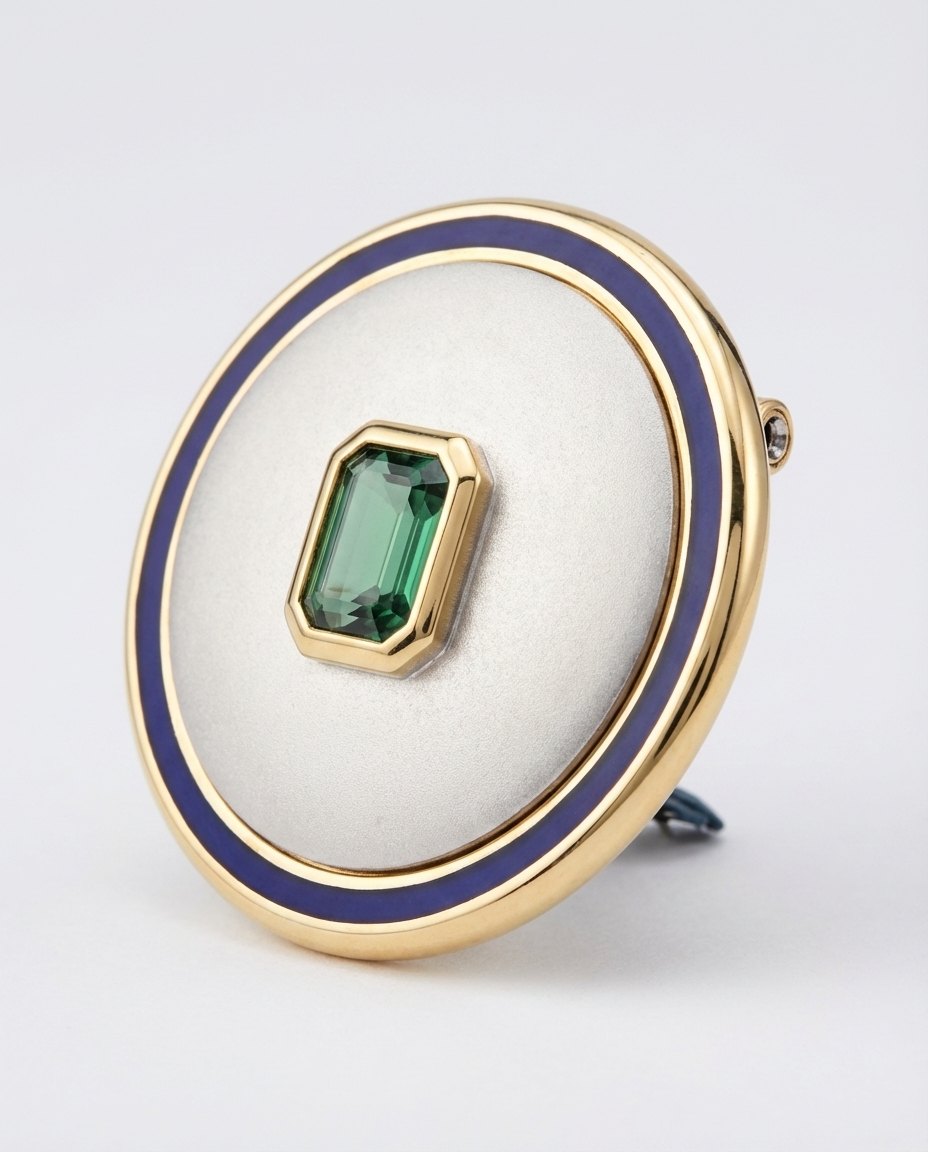 Broche rond
