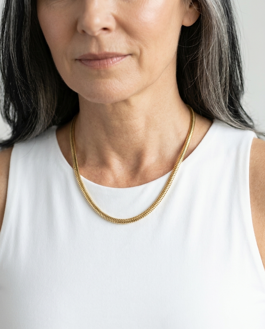 Slangen ketting 3mm